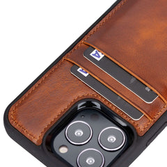 Capri Snap On Leather Wallet Case for iPhone 13 Pro
