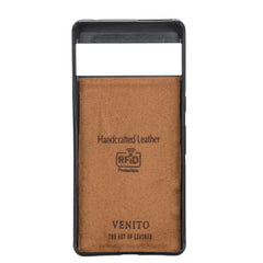 Funda tipo billetera de cuero Capri Snap On para Google Pixel 7 Pro
