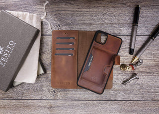Florence RFID Blocking Leather Wallet Case for Google Pixel 4 XL