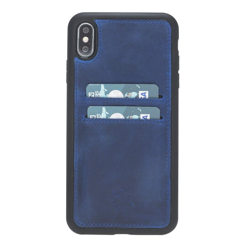 Cosa Snap On Leather Wallet Case for iPhone XS Max