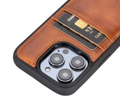 Capri Snap On Leather Wallet Case for iPhone 14 Pro