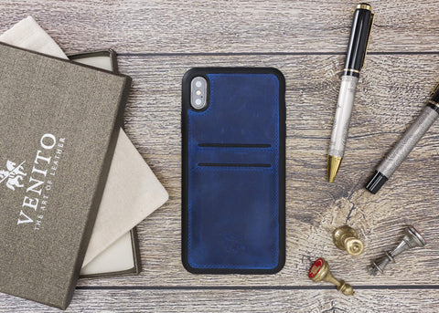 Cosa Snap On Leather Wallet Case for iPhone XS Max