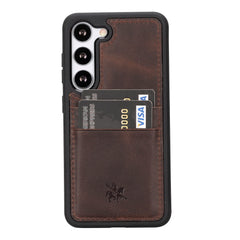 Capri Snap On Leather Wallet Case for Samsung Galaxy S23