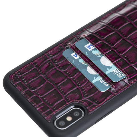 Cosa Snap On Leather Wallet Case for iPhone XS Max