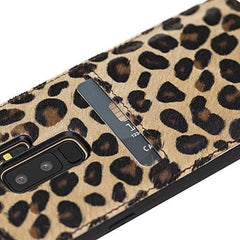 Funda tipo billetera de cuero Cosa Snap On para Samsung Galaxy S9 Plus