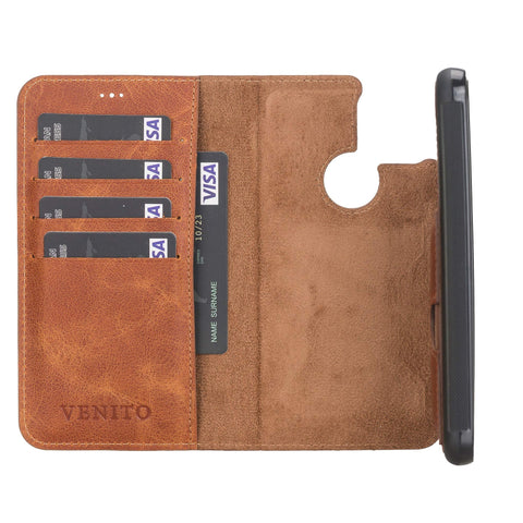 Florence RFID Blocking Leather Wallet Case for Google Pixel 5