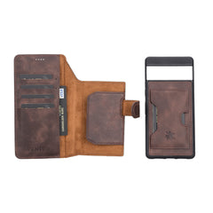 Funda tipo billetera de cuero con bloqueo RFID Florence-flex para Google Pixel 7 Pro