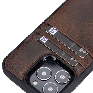 Capri Snap On Leather Wallet Case for iPhone 13 Pro