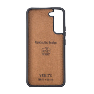 Funda tipo billetera de cuero Capri Snap On para Samsung Galaxy S22 Plus