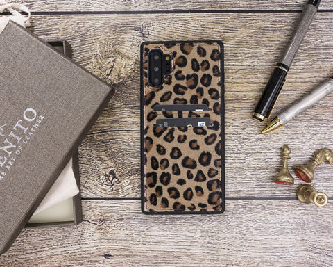 Cosa Snap On Leather Wallet Case for Samsung Galaxy Note 10 Plus