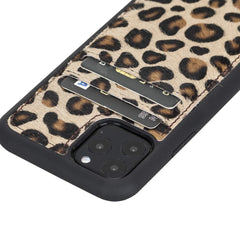 Funda tipo billetera de cuero Cosa Snap On para iPhone 11 Pro