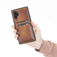 Cosa Snap On Leather Wallet Case for Samsung Galaxy Note 10 Plus