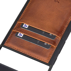Capri Snap On Leather Wallet Case for Google Pixel 6 Pro