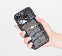 Capri Snap On Leather Wallet Case for iPhone 14 Pro