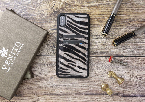 Cosa Snap On Leather Wallet Case for iPhone XS Max