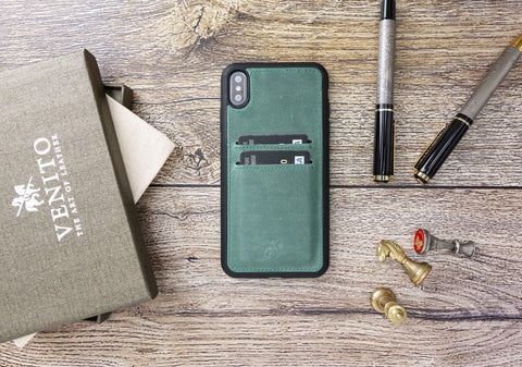 Cosa Snap On Leather Wallet Case for iPhone XS Max