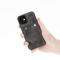 Capri Snap On Leather Wallet Case for iPhone 12 Mini
