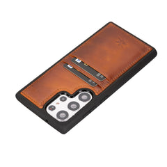 Capri Snap On Leather Wallet Case for Samsung Galaxy S23 Ultra