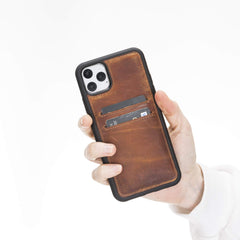 Cosa Snap On Leather Wallet Case for iPhone 11 Pro Max