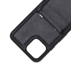 Funda tipo billetera de cuero Capri Snap On para Google Pixel 4