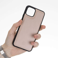 Funda de cuero Lucca Snap On para Google Pixel 4