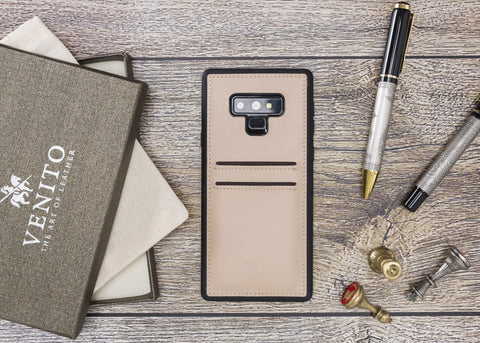 Cosa Snap On Leather Wallet Case for Samsung Galaxy Note 9