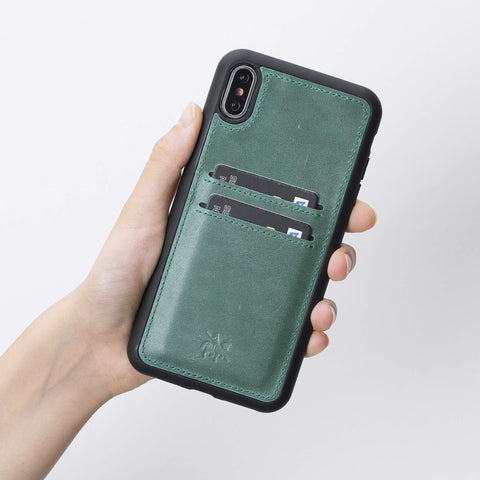 Cosa Snap On Leather Wallet Case for iPhone XS Max