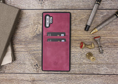 Capri Snap On Leather Wallet Case for Samsung Galaxy Note 10 Plus
