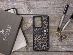 Funda tipo billetera de cuero Capri Snap On para Samsung Galaxy S20 Ultra