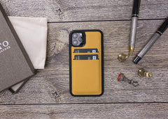 Cosa Snap On Leather Wallet Case for iPhone 11 Pro