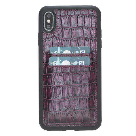Cosa Snap On Leather Wallet Case for iPhone XS Max