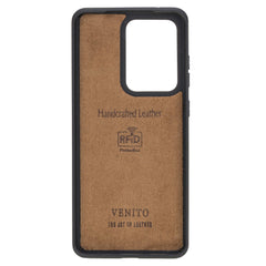 Funda tipo billetera de cuero Capri Snap On para Samsung Galaxy S20 Ultra