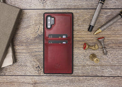 Capri Snap On Leather Wallet Case for Samsung Galaxy Note 10 Plus
