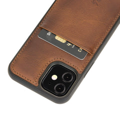 Capri Snap On Leather Wallet Case for iPhone 12 Mini