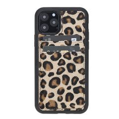 Funda tipo billetera de cuero Cosa Snap On para iPhone 11 Pro