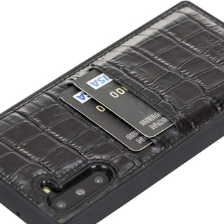 Funda tipo billetera de cuero Cosa Snap On para Samsung Galaxy Note 10