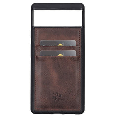 Capri Snap On Leather Wallet Case for Google Pixel 6