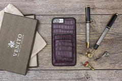 Cosa Snap On Leather Wallet Case for iPhone 7 Plus