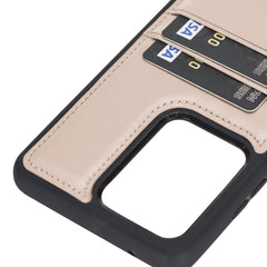 Funda tipo billetera de cuero Capri Snap On para Samsung Galaxy S20 Ultra