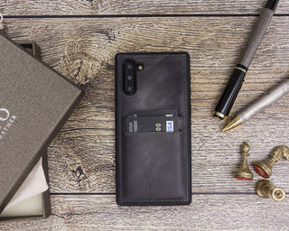 Funda tipo billetera de cuero Cosa Snap On para Samsung Galaxy Note 10