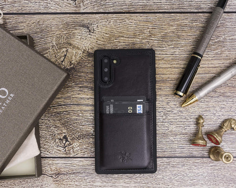 Cosa Snap On Leather Wallet Case for Samsung Galaxy Note 10