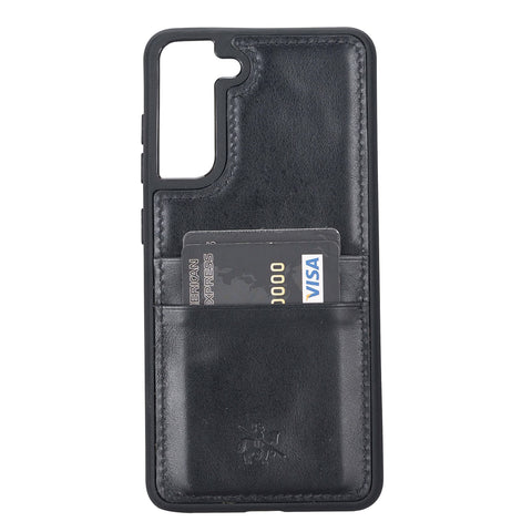 Capri Snap On Leather Wallet Case for Samsung Galaxy S21 FE