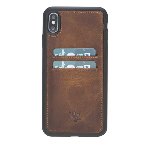Cosa Snap On Leather Wallet Case for iPhone XS Max