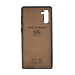 Funda tipo billetera de cuero Cosa Snap On para Samsung Galaxy Note 10