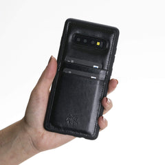 Capri Snap On Leather Wallet Case for Samsung Galaxy S10 Plus