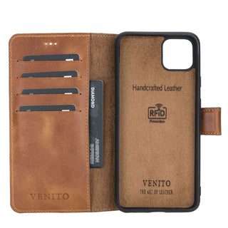 Florence RFID Blocking Leather Wallet Case for Google Pixel 4 XL