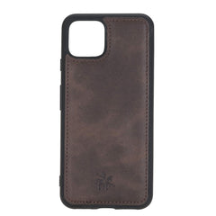 Funda de cuero Lucca Snap On para Google Pixel 4