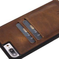 Cosa Snap On Leather Wallet Case for iPhone 7 Plus