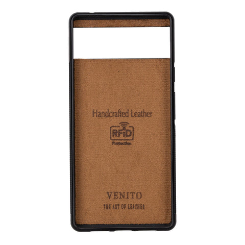 Ravenna RFID Blocking Detachable Leather Wallet Case for Google Pixel 7