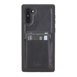 Funda tipo billetera de cuero Cosa Snap On para Samsung Galaxy Note 10